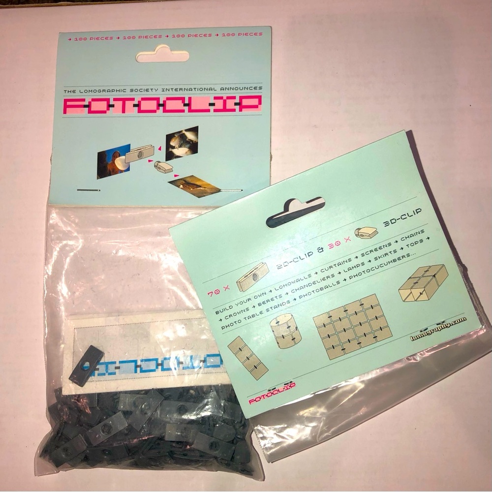 NWT Lomographic Photoclips 2 packages